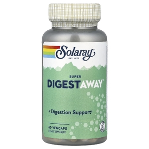Solaray, Super DigestAway™, 60 растительных капсул