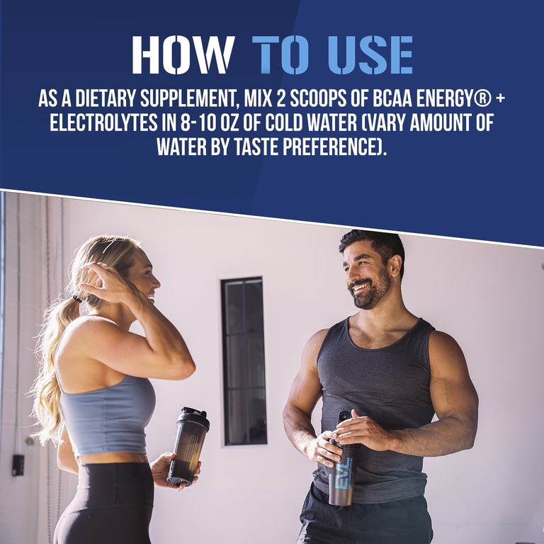 EVLution Nutrition, BCAA Energy® + электролиты, апельсин и манго, 333 г