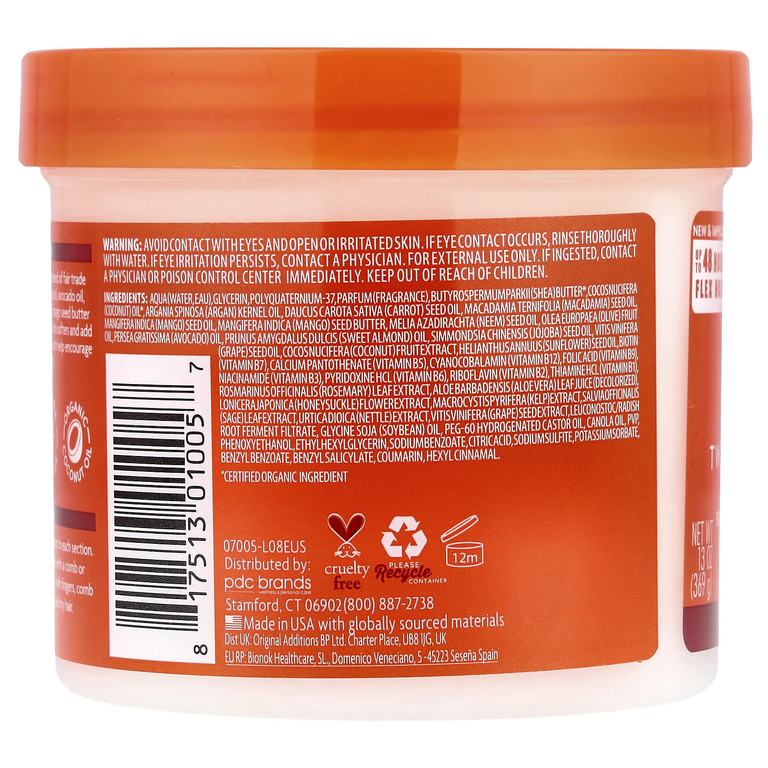 Cantu, Масло ши, увлажняющий Твист, Lock & Curls, 369 г (13 унций)