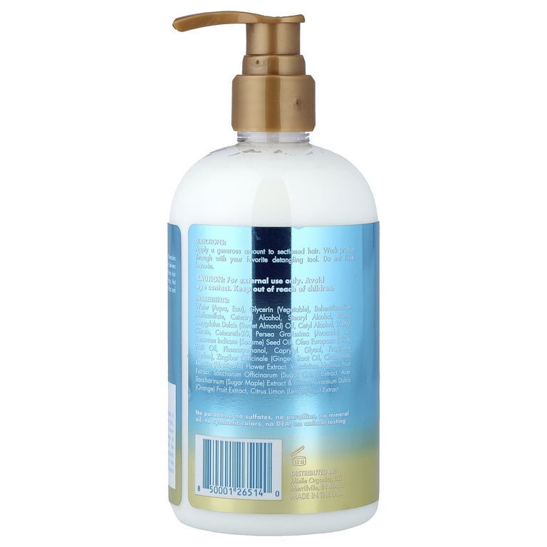 Mielle, Moisture RX, увлажняющий несмываемый кондиционер, гавайский имбирь, 355 мл (12 жидк. унц.) (Товар снят с продажи) 