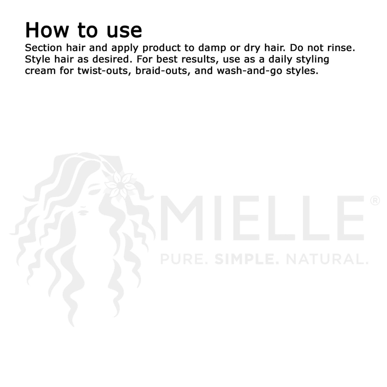 Mielle, Daily Styling Creme, розмарин и мята, 240 мл (8 жидк. унц.)