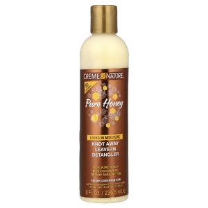 Creme Of Nature, Pure Honey, несмываемое средство для распутывания волос, для сухих и обезвоженных волос, 236,5 мл (8 жидк. унций) (Товар снят с продажи) 