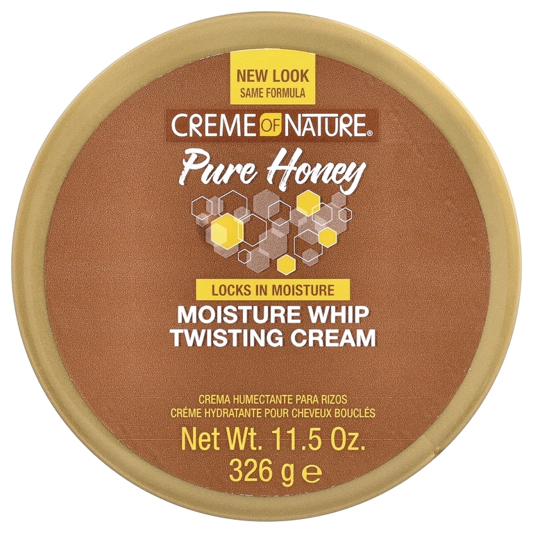 Creme Of Nature, увлажняющий крем-капсула, 100% чистый мед, 326 г (11,5 унции)