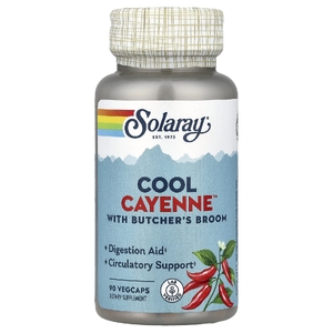 Solaray, Cool Cayene™ с иглицой колючей, 90 растительных капсул