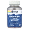 Solaray, Super Omega 3-7-9™, витамин D3 и жир лосося, 120 капсул