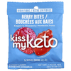 Kiss My Keto, жевательные конфеты, ягодный вкус, малина и клубника, 8 пакетиков по 25 г (0,88 унции)