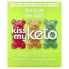 Kiss My Keto, Gummy Candy, кислые мишки, 8 пакетиков, 25 г (0,88 унции)