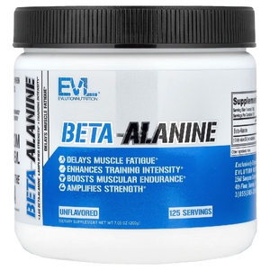 EVLution Nutrition, Бета-аланин, без добавок, 200 г (7,05 унции)