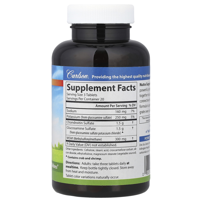 Carlson, Nutra-Support® Joint, 60 таблеток