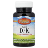 Carlson, Super D3 + K2`` 45 вегетарианских капсул