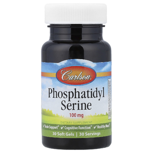 Carlson, Фосфатидилсерин, 100 мг, 30 мягких таблеток
