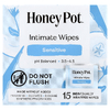 The Honey Pot Company, салфетки для интимной гигиены, для чувствительных зубов, 15 салфеток в индивидуальной упаковке