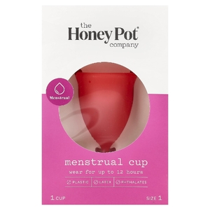 The Honey Pot Company, Менструальная чаша, размер 1`` 1 чашка