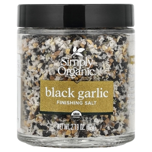 Simply Organic, соль с черным чесноком, 62 г (2,19 унции)