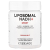 Codeage, Sport, Liposomal NADH+, липосомальный НАД, 60 растительных капсул
