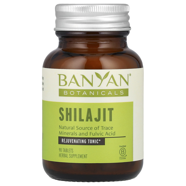 Banyan Botanicals, Мумие, 90 таблеток (300 мг в каждой таблетке)