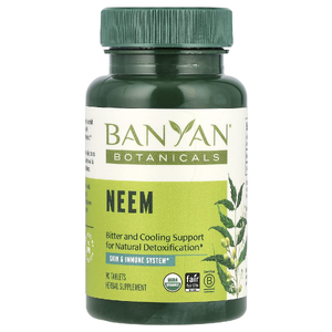 Banyan Botanicals, Ним, 90 таблеток (500 мг в каждой таблетке)