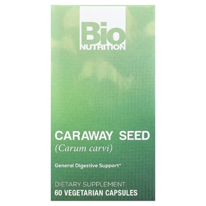 Bio Nutrition, тмин, 60 вегетарианских капсул (500 мг в 1 капсуле)