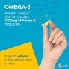 Qunol, ультраомега-3, рыбий жир, со вкусом лимона, 180 мини-капсул (500 мг в капсуле)