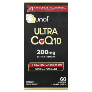 Qunol, Ultra CoQ10, 60 мягких таблеток