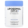 Codeage, Liposomal DIM-E+, дииндолилметан и витамин E, 120 растительных капсул