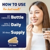 Vitamatic, Ферментированный черный чеснок, 60 капсул (500 мг на капсулу)