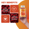 Vitamatic, веганские жевательные таблетки с цитратом магния, натуральный малиновый вкус, 60 жевательных таблеток