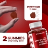 Vitamatic, веганские жевательные таблетки с яблочным уксусом, со вкусом натурального яблока, 60 жевательных таблеток