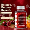 Vitamatic, Жевательные таблетки из семян вишни, семена сельдерея, натуральная вишня, 60 жевательных таблеток