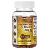 Vitamatic, Жевательные мармеладки с витамином D3, натуральная клубника, 1000 МЕ (25 мкг), 120 жевательных таблеток