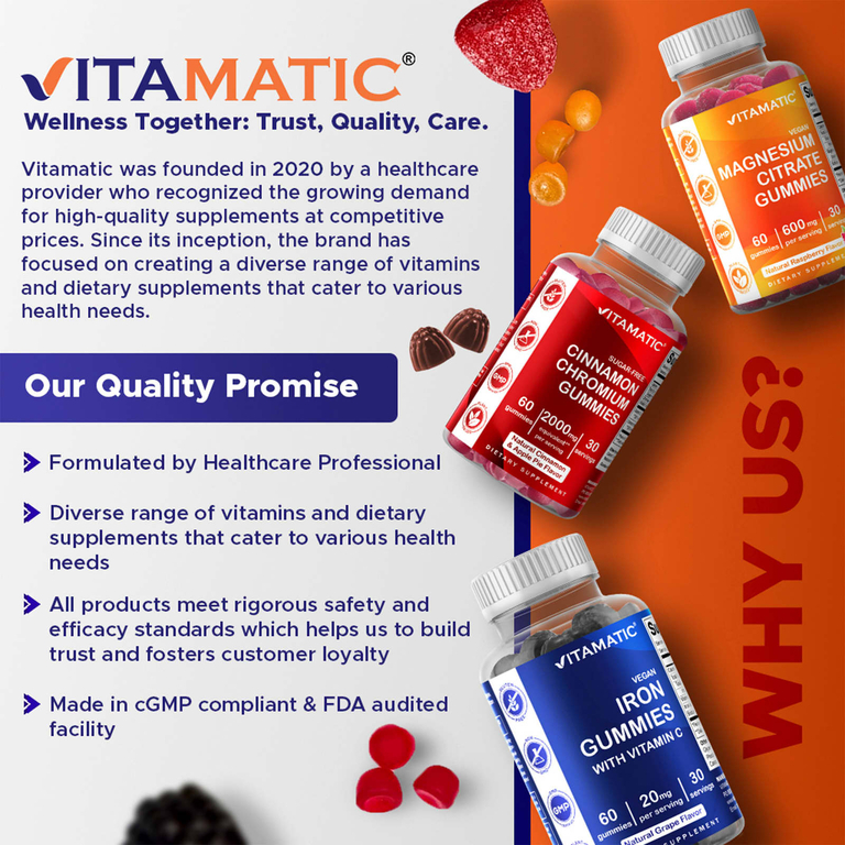 Vitamatic, комплекс витаминов группы B с витамином C, натуральный клубничный вкус, 60 жевательных таблеток