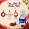 Vitamatic, Фолиевая кислота B6 и B12, натуральные ягоды, 180 быстро растворяющихся таблеток
