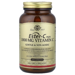 Solgar, Ester-C® Plus, витамин C, 100 капсул