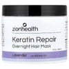 Zion Health, ночная маска для волос с кератином, лаванда, 120 мл (4 жидк. унции) (Товар снят с продажи) 
