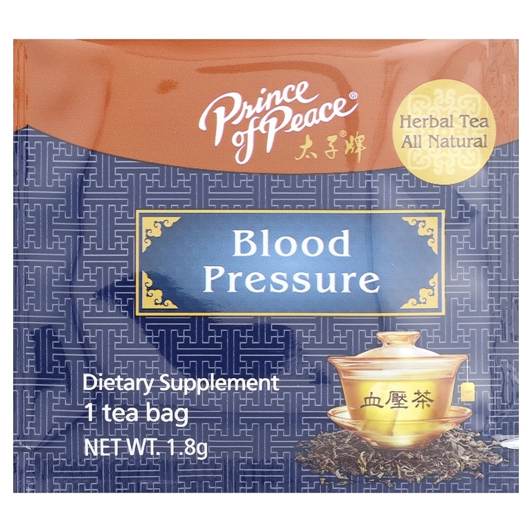 Prince of Peace, Herbal Tea, кровяное давление, 18 чайных пакетиков, 32,4 г (1,14 унции)