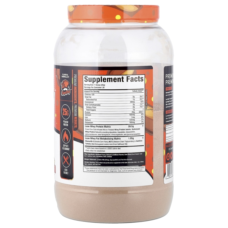 MuscleSport, Lean Whey™, Iso-Hydro, шоколад и арахисовая паста, 910 г (2 фунта) (Товар снят с продажи) 