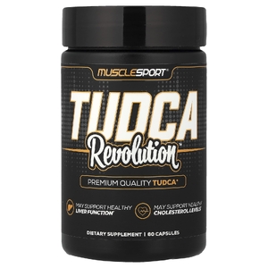 MuscleSport, TUDCA, Revolution, 250 мг, 60 капсул (Товар снят с продажи) 