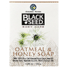 Amazing Herbs, Black Seed™, кусковое мыло с овсянкой и медом, 120 г (4,25 унции)