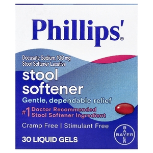 Phillip's, Средство для смягчения стула, 30 жидких гелей