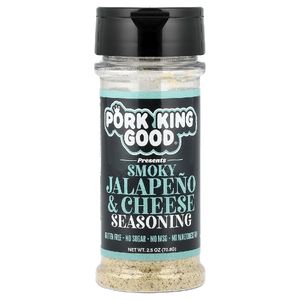 Pork King Good, Копченый халапеньо и сырная приправа, 70,8 г (2,5 унции)