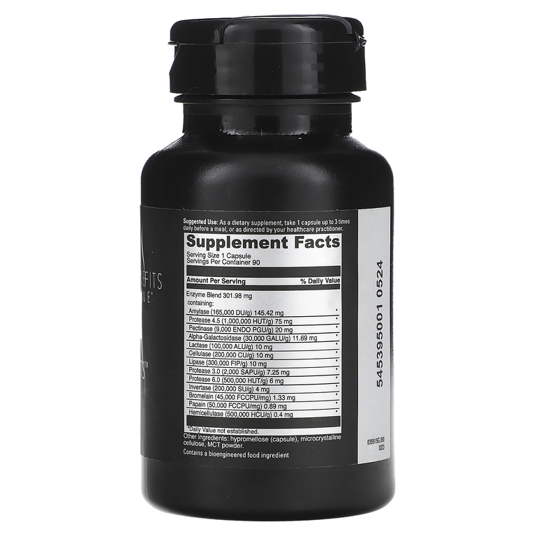 DaVinci Laboratories, Enzyme Benefits`` 90 капсул (Товар снят с продажи) 
