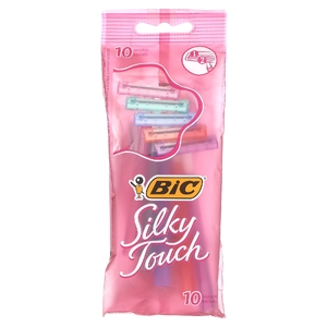 BIC, Silky Touch, одноразовые бритвенные станки, 10 шт. (Товар снят с продажи) 