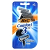 BIC, Comfort 3, одноразовые бритвенные станки, 4 шт. (Товар снят с продажи) 