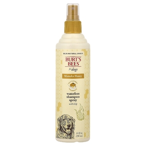 Burt's Bees, несмываемый шампунь-спрей с медом манука и бурыми водорослями, для собак, молоко и мед, 296 мл (10 жидк. унций)