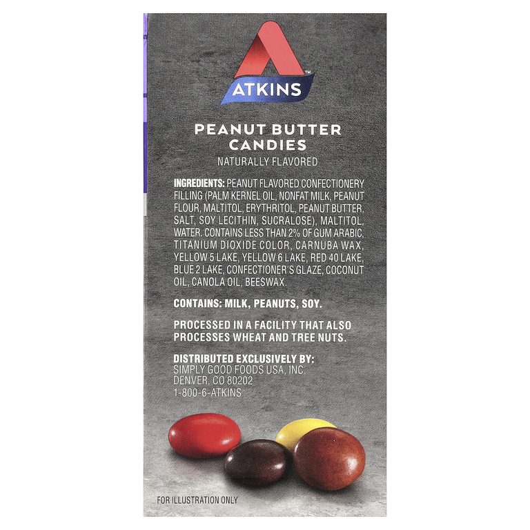 Atkins, Endulge™, конфеты с арахисовой пастой, 5 шт. по 28 г (1 унция)