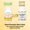 California Gold Nutrition, комплекс для поддержания уровня сахара с хромом, джимнемой, гинкго билоба и расторопшей, 120 капсул