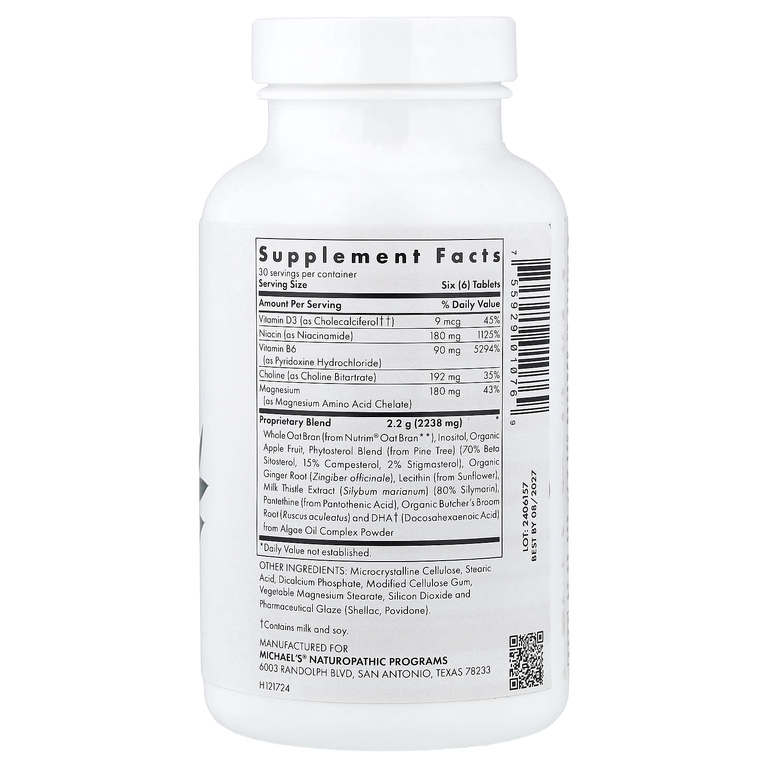 Michael's Health, Cholesterol Metabolism Factors™, 180 таблеток