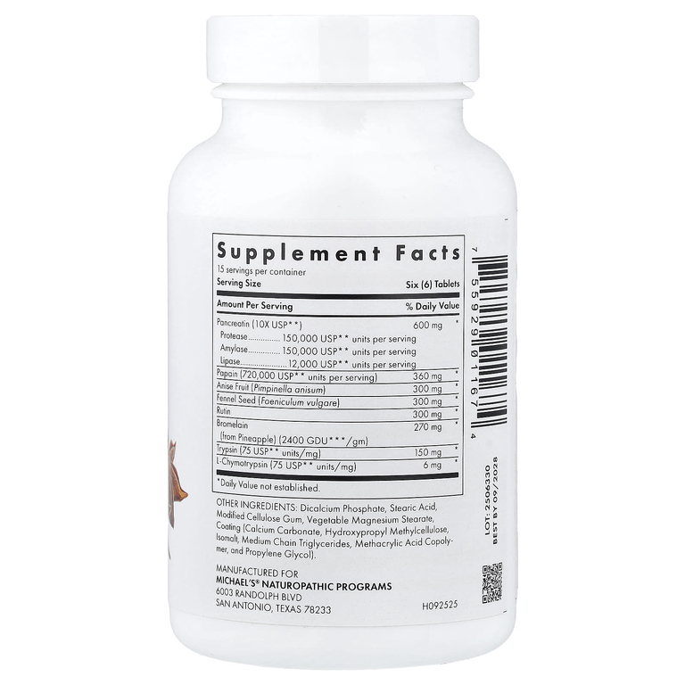 Michael's Health, Recovery Zymes™, 90 таблеток со стабильным уровнем pH, покрытых кишечнорастворимой оболочкой