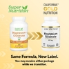 California Gold Nutrition, глицинат магния, 180 растительных капсул (133 мг в 1 капсуле)
