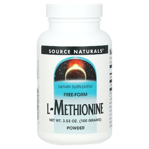 Source Naturals, L-Метионин 3.53 унции (100 г)